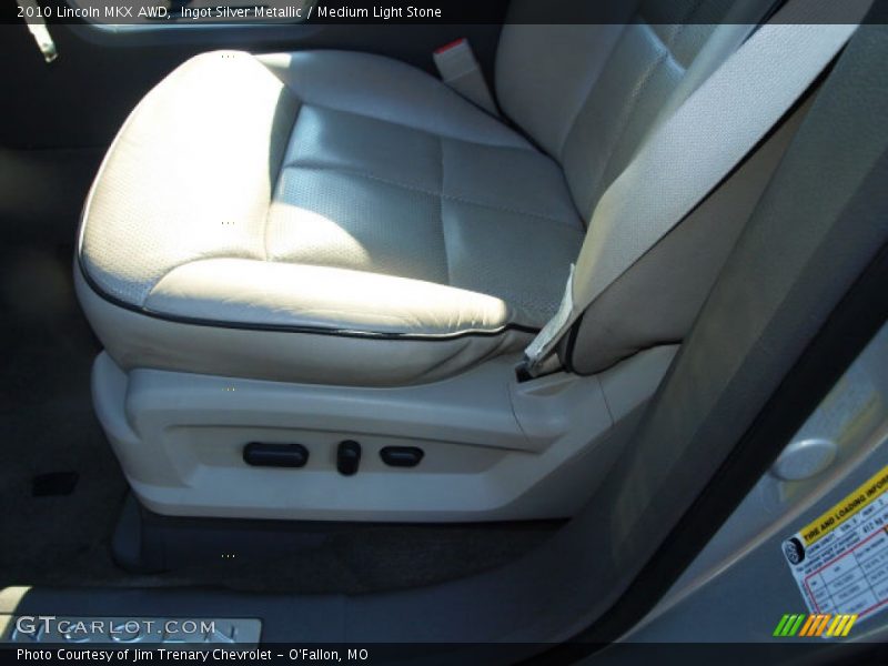 Ingot Silver Metallic / Medium Light Stone 2010 Lincoln MKX AWD