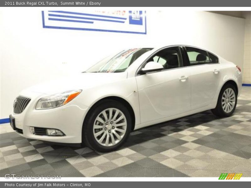 Summit White / Ebony 2011 Buick Regal CXL Turbo