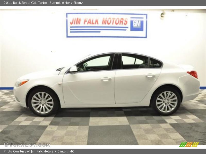 Summit White / Ebony 2011 Buick Regal CXL Turbo
