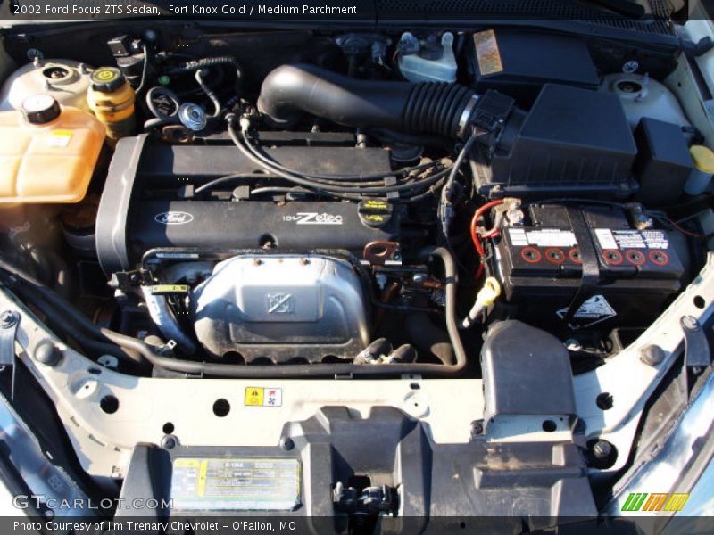  2002 Focus ZTS Sedan Engine - 2.0 Liter DOHC 16-Valve Zetec 4 Cylinder