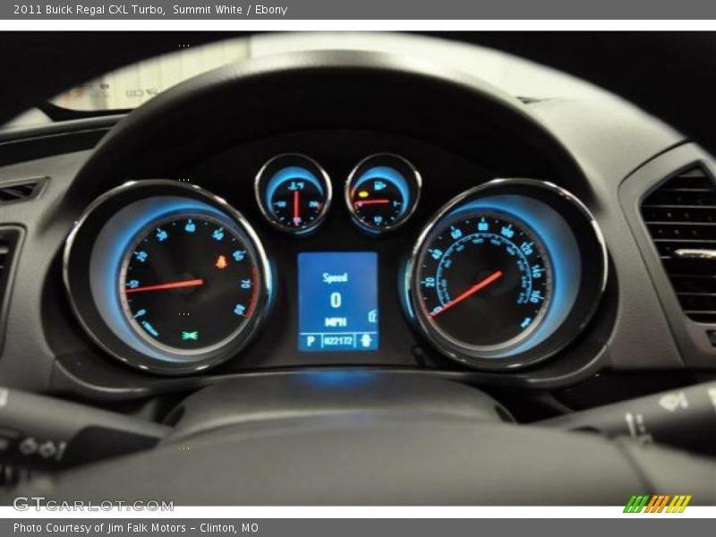 Summit White / Ebony 2011 Buick Regal CXL Turbo