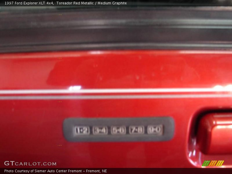 Toreador Red Metallic / Medium Graphite 1997 Ford Explorer XLT 4x4