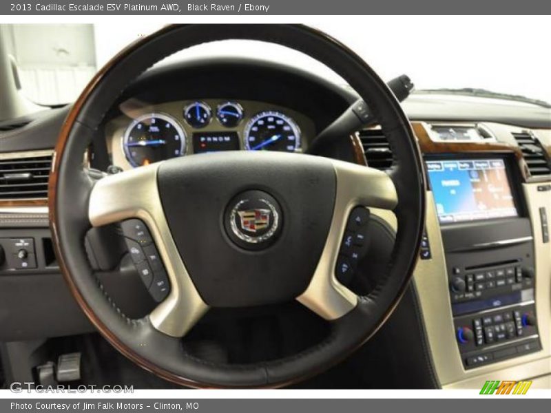  2013 Escalade ESV Platinum AWD Steering Wheel