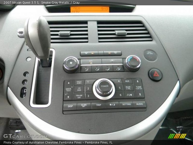 Smoke Gray Metallic / Gray 2007 Nissan Quest 3.5 S