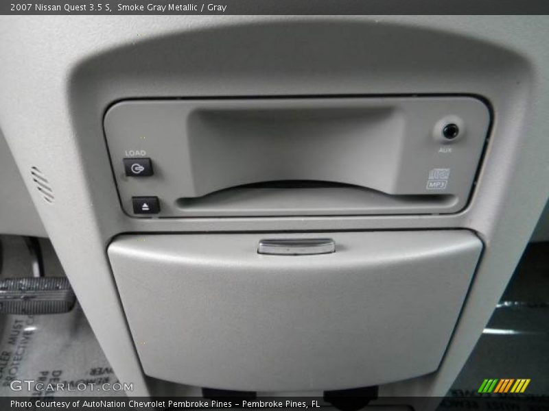 Smoke Gray Metallic / Gray 2007 Nissan Quest 3.5 S