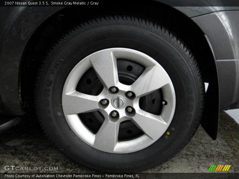 Smoke Gray Metallic / Gray 2007 Nissan Quest 3.5 S