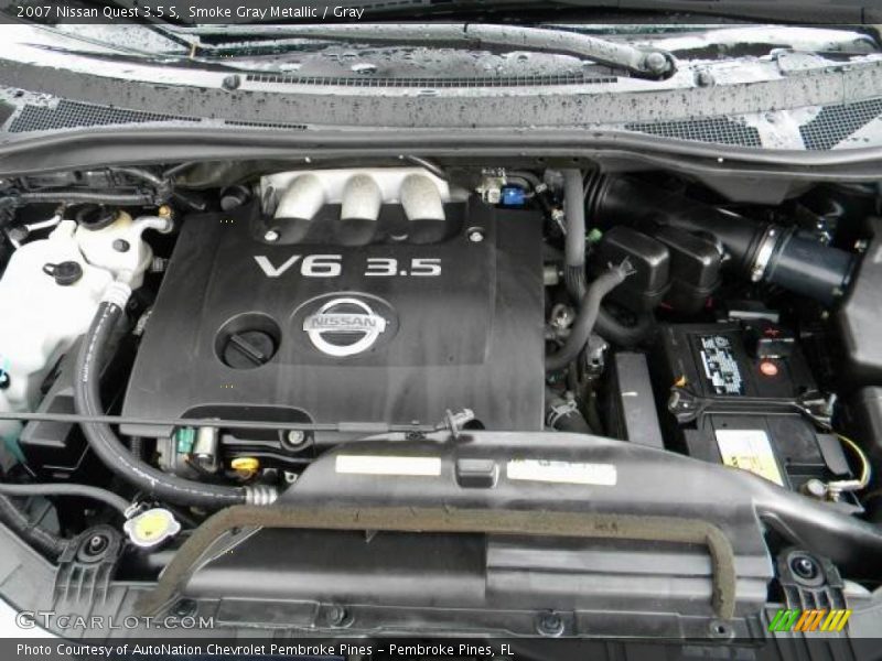 Smoke Gray Metallic / Gray 2007 Nissan Quest 3.5 S