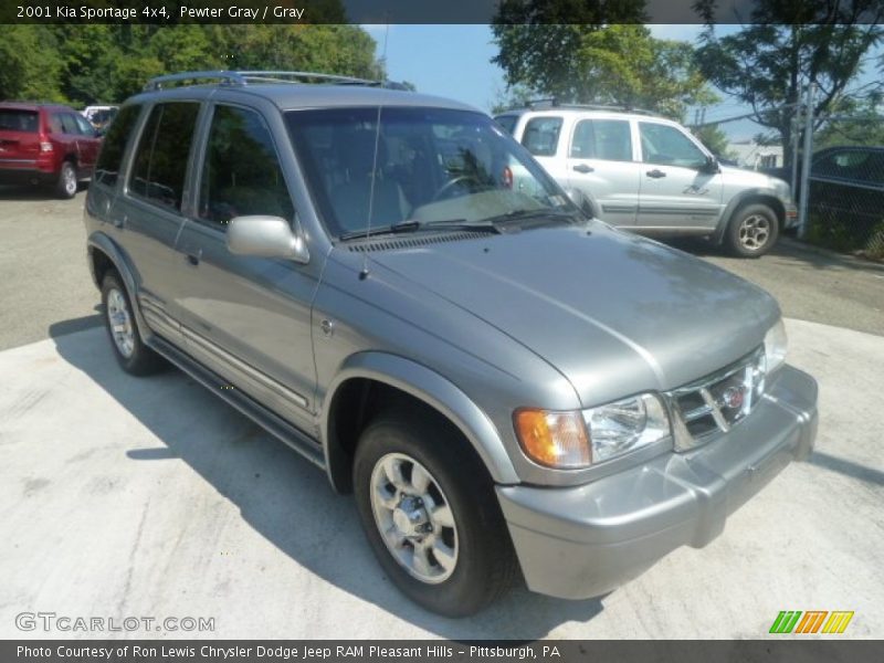 Pewter Gray / Gray 2001 Kia Sportage 4x4