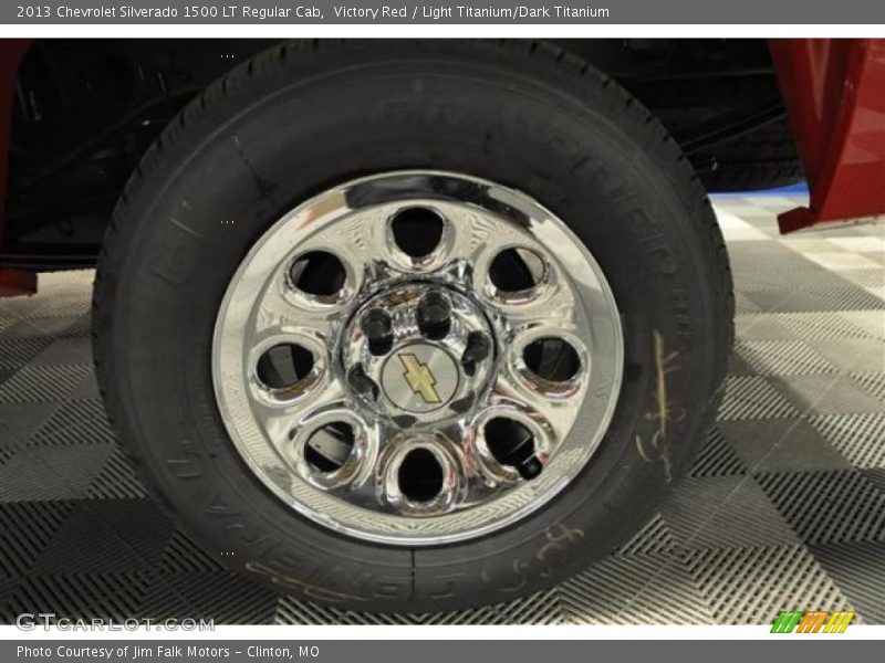Victory Red / Light Titanium/Dark Titanium 2013 Chevrolet Silverado 1500 LT Regular Cab