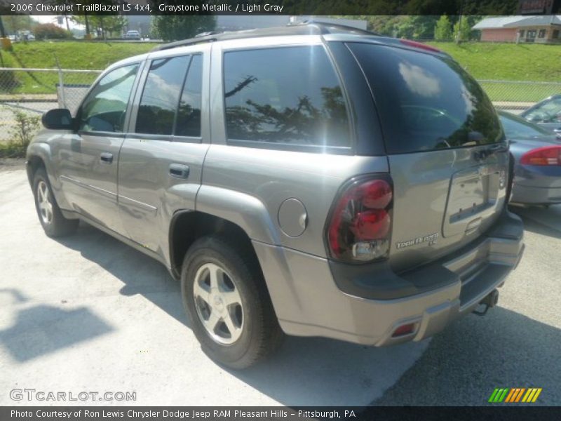 Graystone Metallic / Light Gray 2006 Chevrolet TrailBlazer LS 4x4