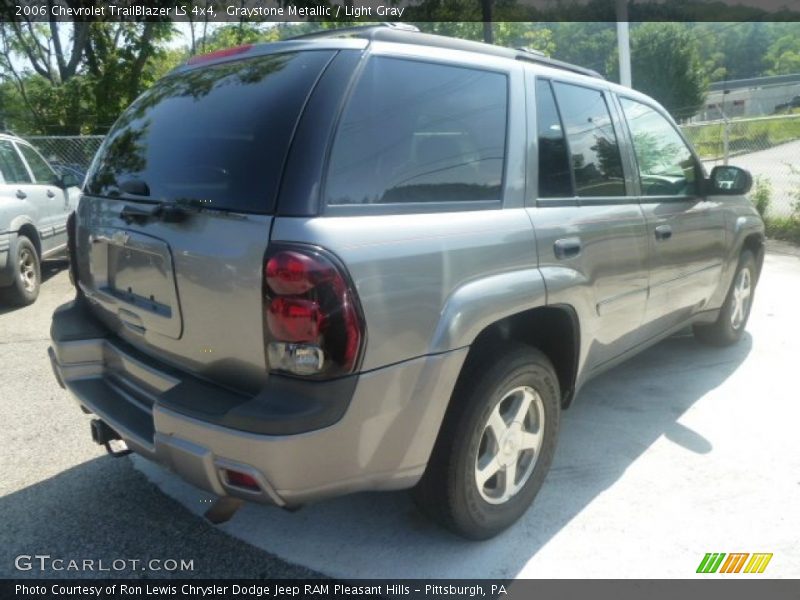 Graystone Metallic / Light Gray 2006 Chevrolet TrailBlazer LS 4x4