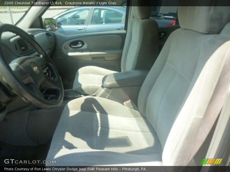 Graystone Metallic / Light Gray 2006 Chevrolet TrailBlazer LS 4x4