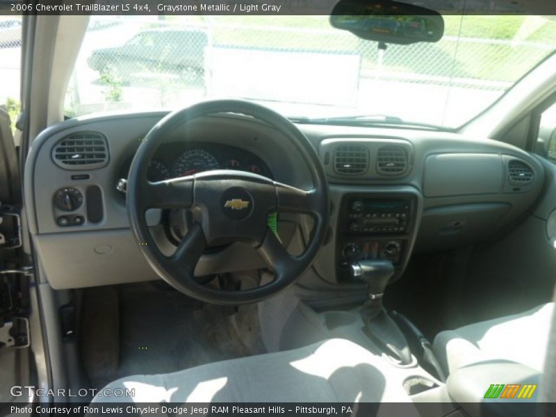 Graystone Metallic / Light Gray 2006 Chevrolet TrailBlazer LS 4x4