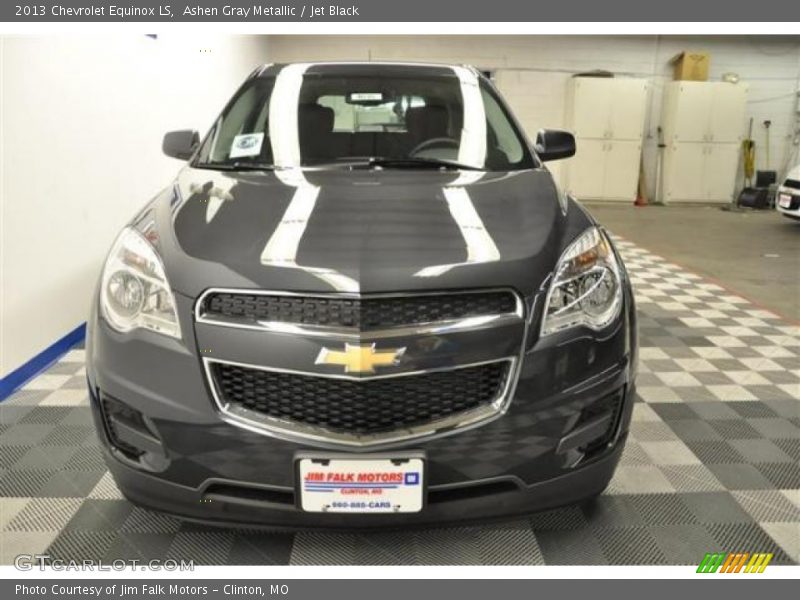 Ashen Gray Metallic / Jet Black 2013 Chevrolet Equinox LS