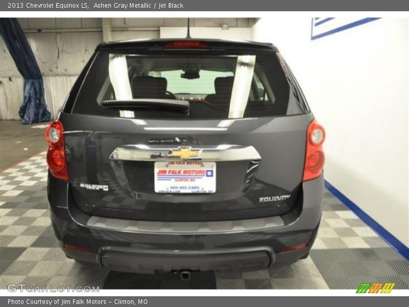 Ashen Gray Metallic / Jet Black 2013 Chevrolet Equinox LS