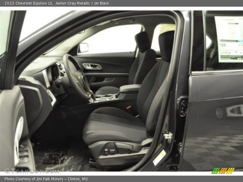 Front Seat of 2013 Equinox LS