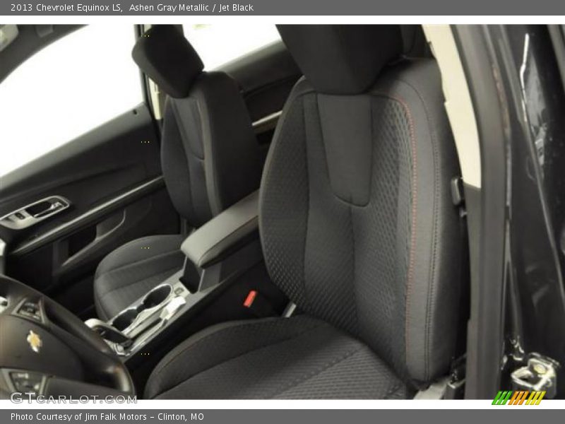 Ashen Gray Metallic / Jet Black 2013 Chevrolet Equinox LS
