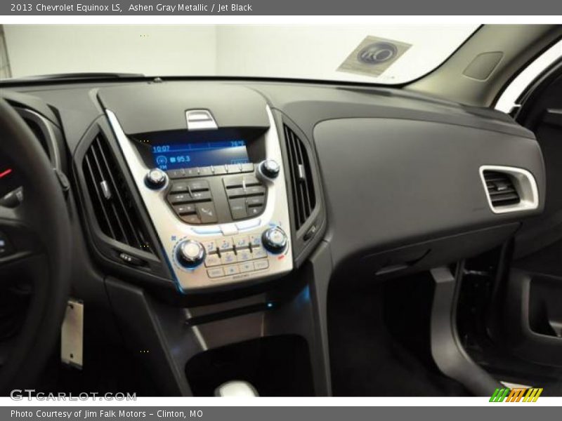 Ashen Gray Metallic / Jet Black 2013 Chevrolet Equinox LS