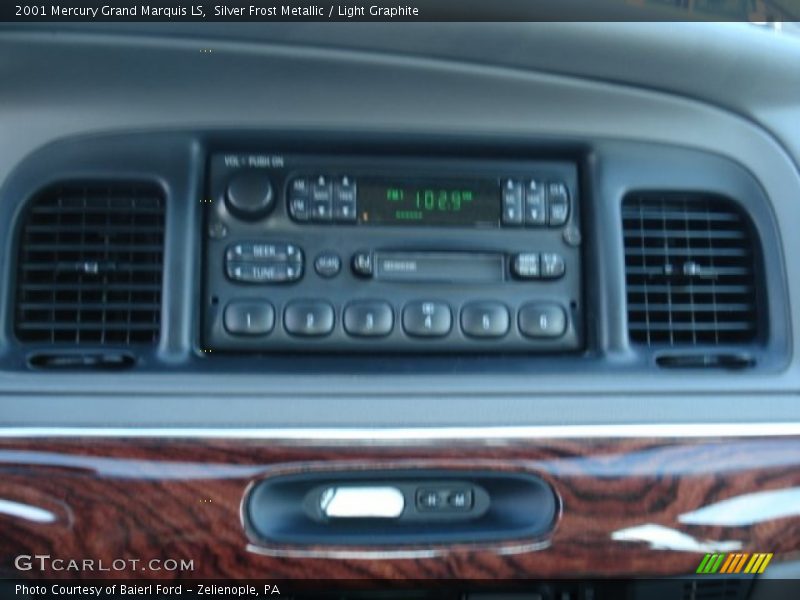 Silver Frost Metallic / Light Graphite 2001 Mercury Grand Marquis LS
