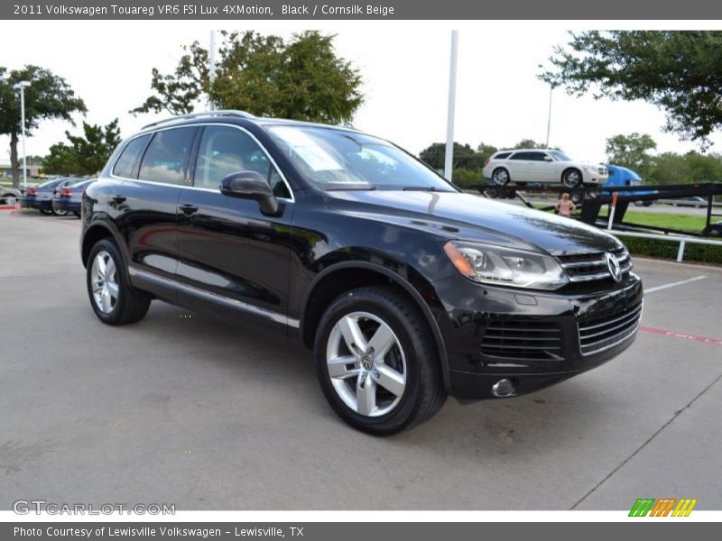 Black / Cornsilk Beige 2011 Volkswagen Touareg VR6 FSI Lux 4XMotion