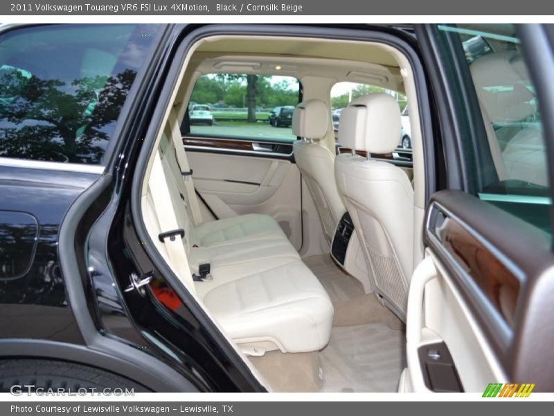 Black / Cornsilk Beige 2011 Volkswagen Touareg VR6 FSI Lux 4XMotion