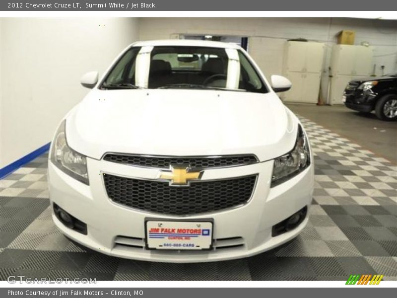 Summit White / Jet Black 2012 Chevrolet Cruze LT