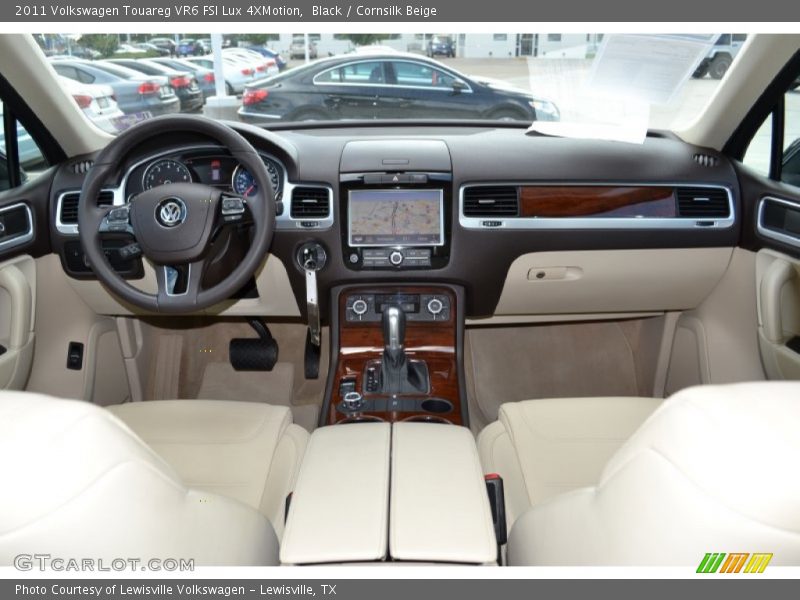Black / Cornsilk Beige 2011 Volkswagen Touareg VR6 FSI Lux 4XMotion