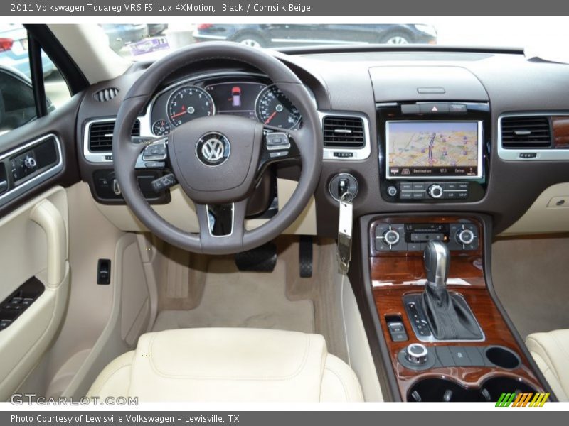 Black / Cornsilk Beige 2011 Volkswagen Touareg VR6 FSI Lux 4XMotion
