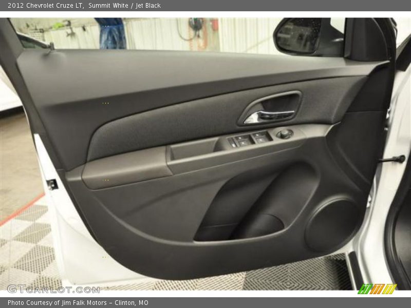 Summit White / Jet Black 2012 Chevrolet Cruze LT