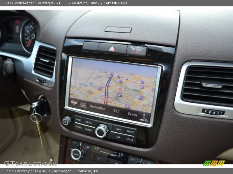 Black / Cornsilk Beige 2011 Volkswagen Touareg VR6 FSI Lux 4XMotion