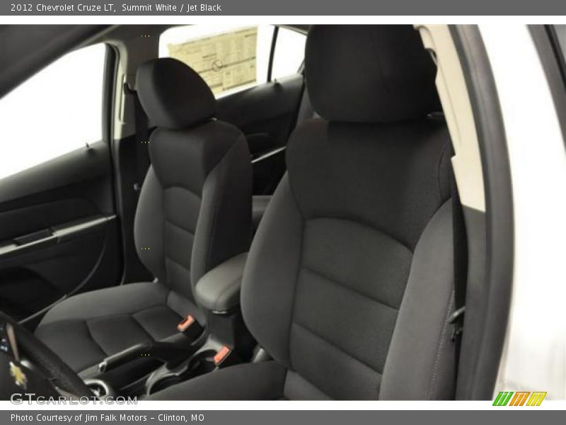 Summit White / Jet Black 2012 Chevrolet Cruze LT