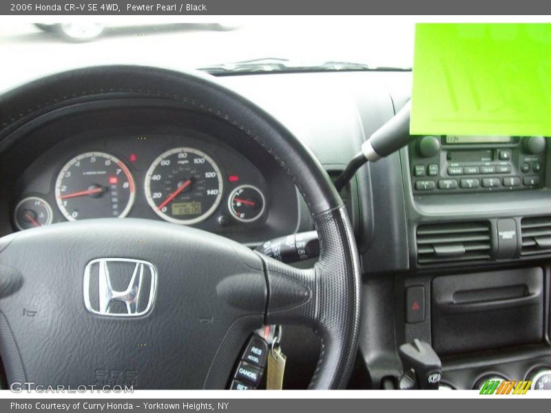 Pewter Pearl / Black 2006 Honda CR-V SE 4WD
