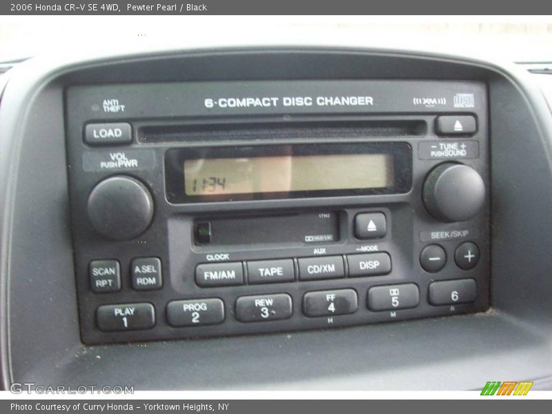 Pewter Pearl / Black 2006 Honda CR-V SE 4WD