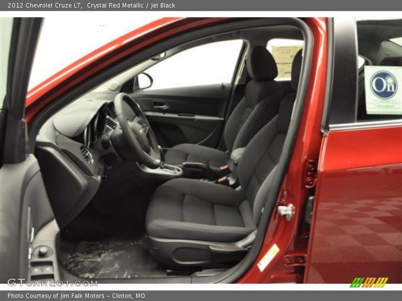 Crystal Red Metallic / Jet Black 2012 Chevrolet Cruze LT