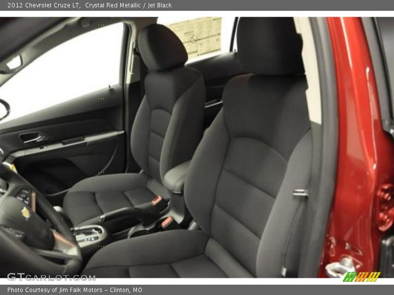 Crystal Red Metallic / Jet Black 2012 Chevrolet Cruze LT