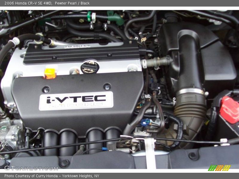 Pewter Pearl / Black 2006 Honda CR-V SE 4WD
