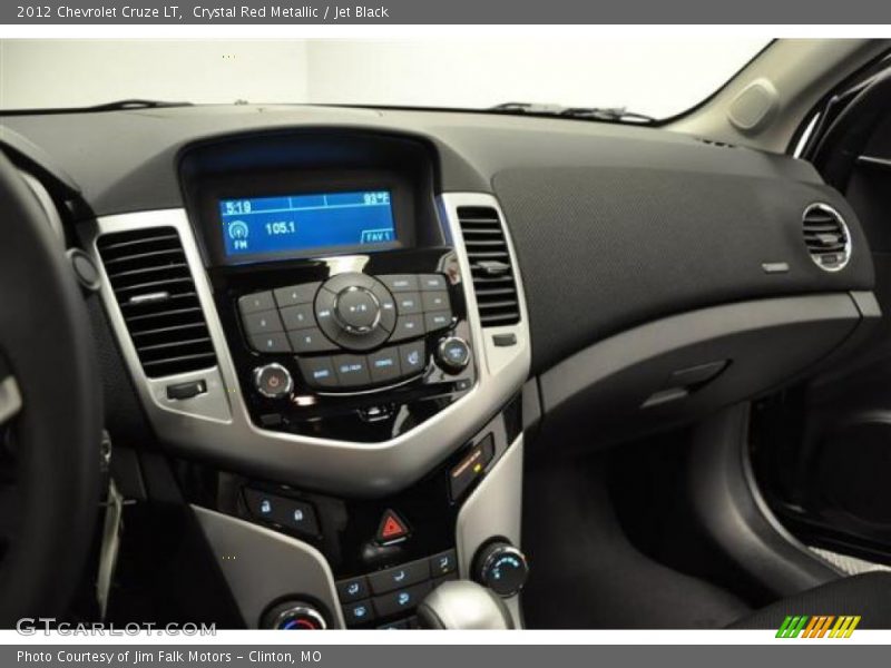 Crystal Red Metallic / Jet Black 2012 Chevrolet Cruze LT