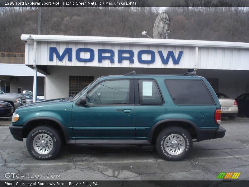 Pacific Green Metallic / Medium Graphite 1998 Ford Explorer Sport 4x4