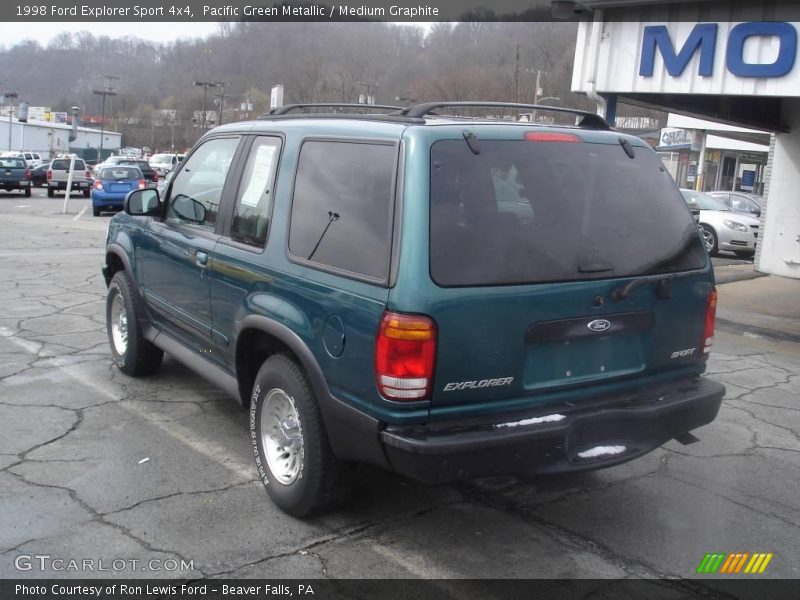 Pacific Green Metallic / Medium Graphite 1998 Ford Explorer Sport 4x4