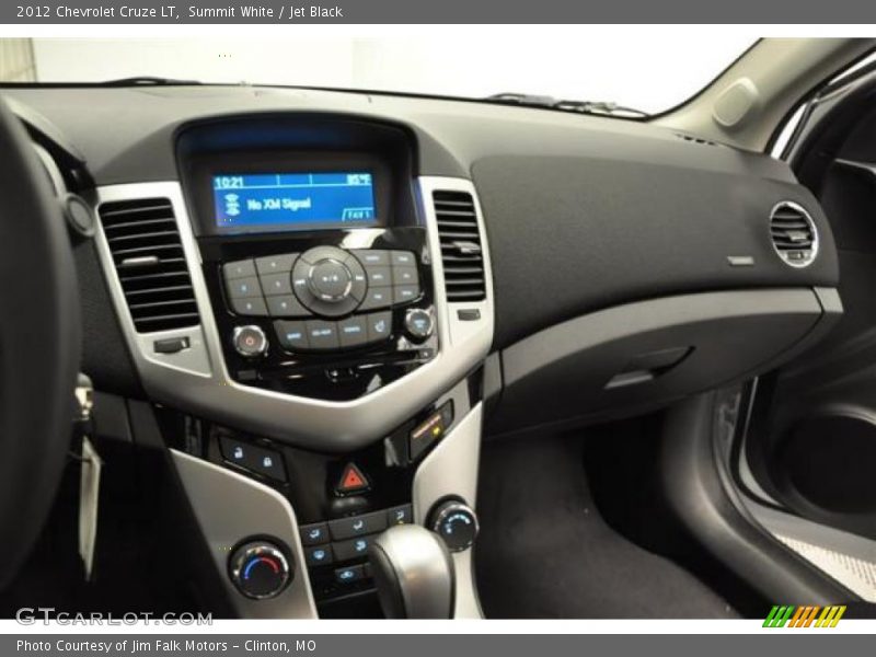 Summit White / Jet Black 2012 Chevrolet Cruze LT