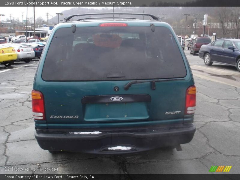 Pacific Green Metallic / Medium Graphite 1998 Ford Explorer Sport 4x4