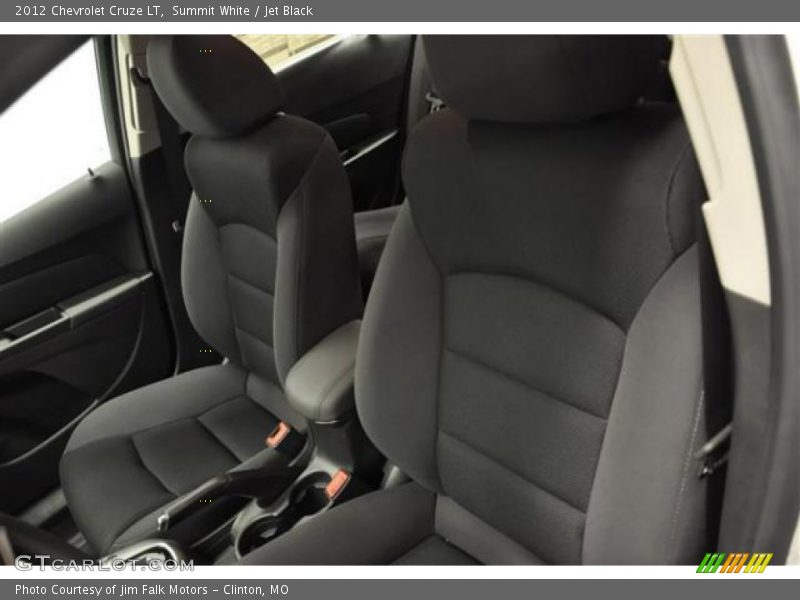 Summit White / Jet Black 2012 Chevrolet Cruze LT