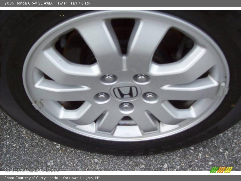 Pewter Pearl / Black 2006 Honda CR-V SE 4WD