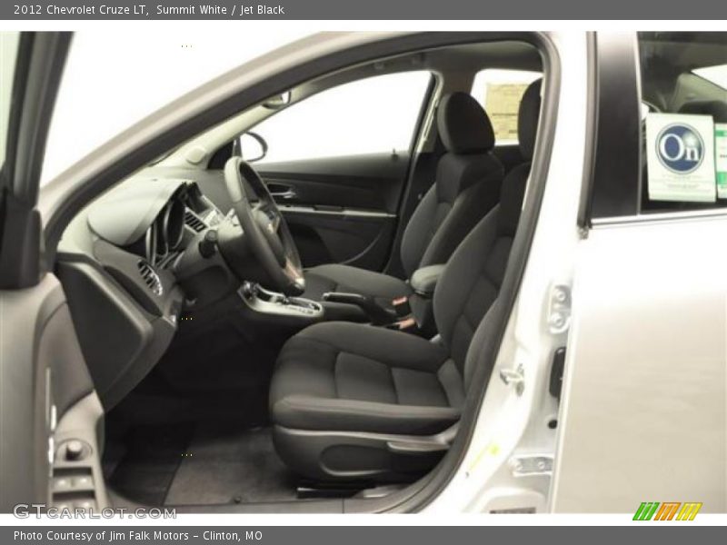 Summit White / Jet Black 2012 Chevrolet Cruze LT