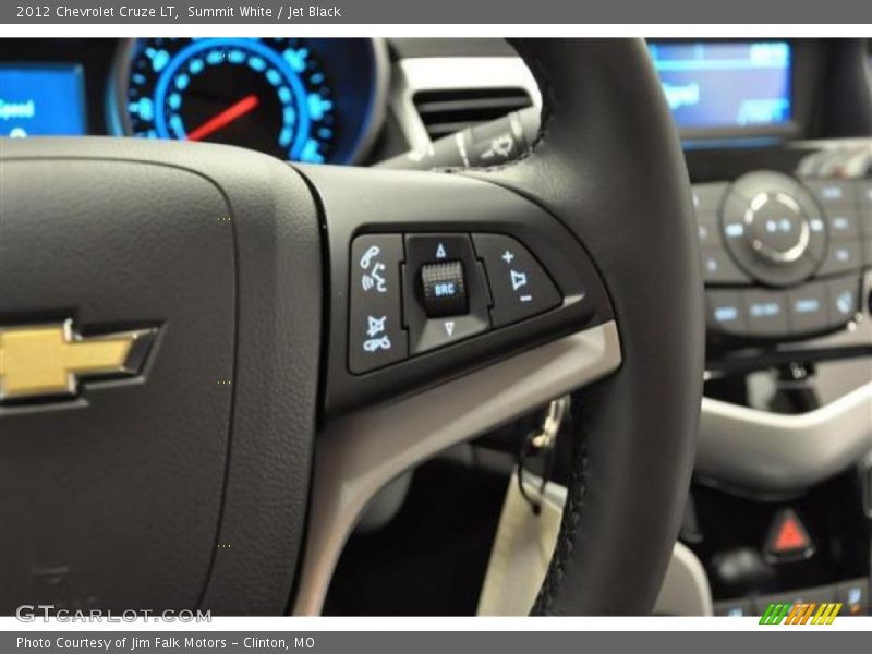 Summit White / Jet Black 2012 Chevrolet Cruze LT