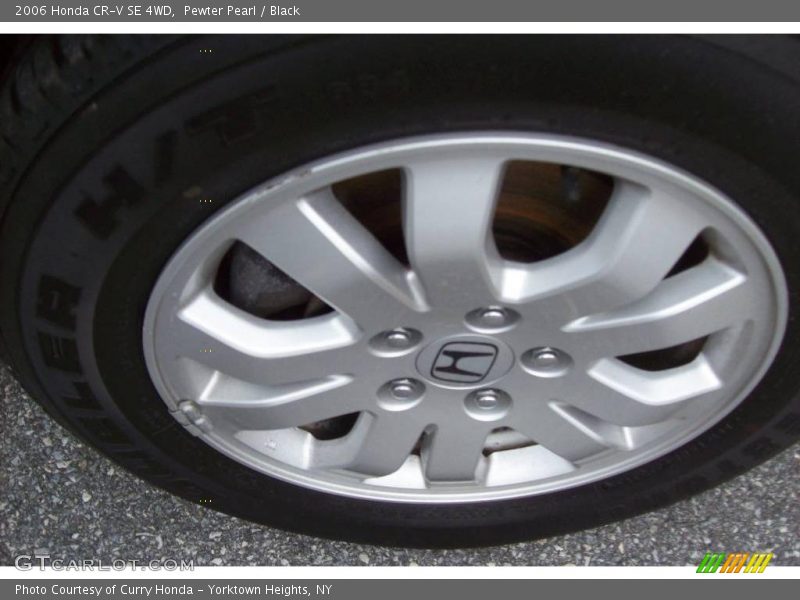 Pewter Pearl / Black 2006 Honda CR-V SE 4WD