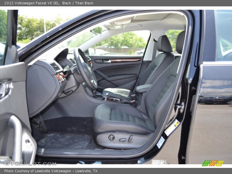 Black / Titan Black 2013 Volkswagen Passat V6 SEL