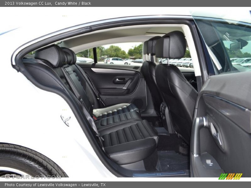 Candy White / Black 2013 Volkswagen CC Lux