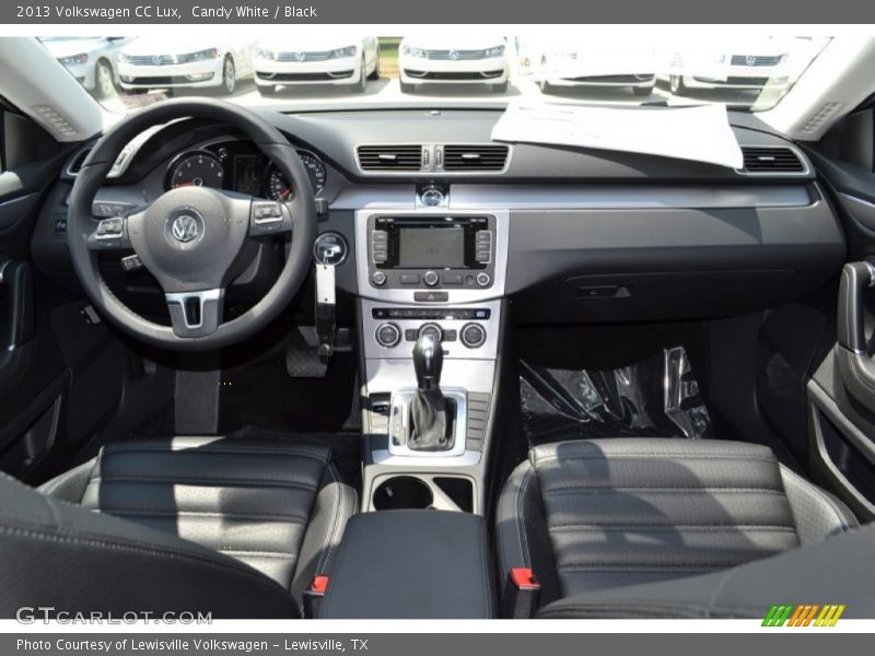 Candy White / Black 2013 Volkswagen CC Lux