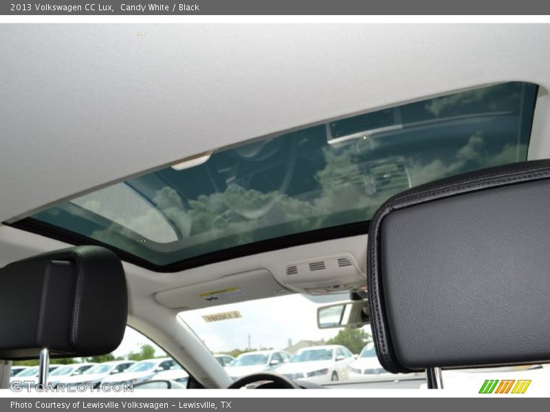 Candy White / Black 2013 Volkswagen CC Lux